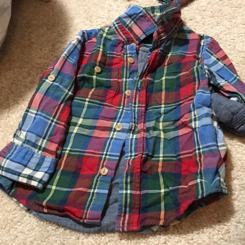 Boys’ plaid Shirt
